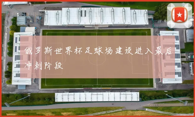 俄罗斯世界杯足球场建设进入最后冲刺阶段
